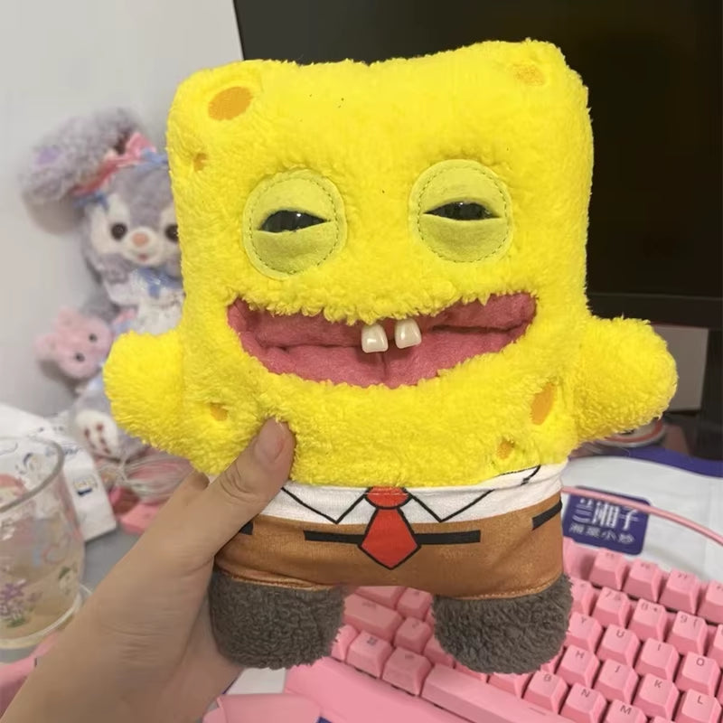 Fuggler Spongebob Squarepants Patrick Star Series Plush Toys Little Monsters Funny Ugly Monster Tooth Birthday Christmas Gift